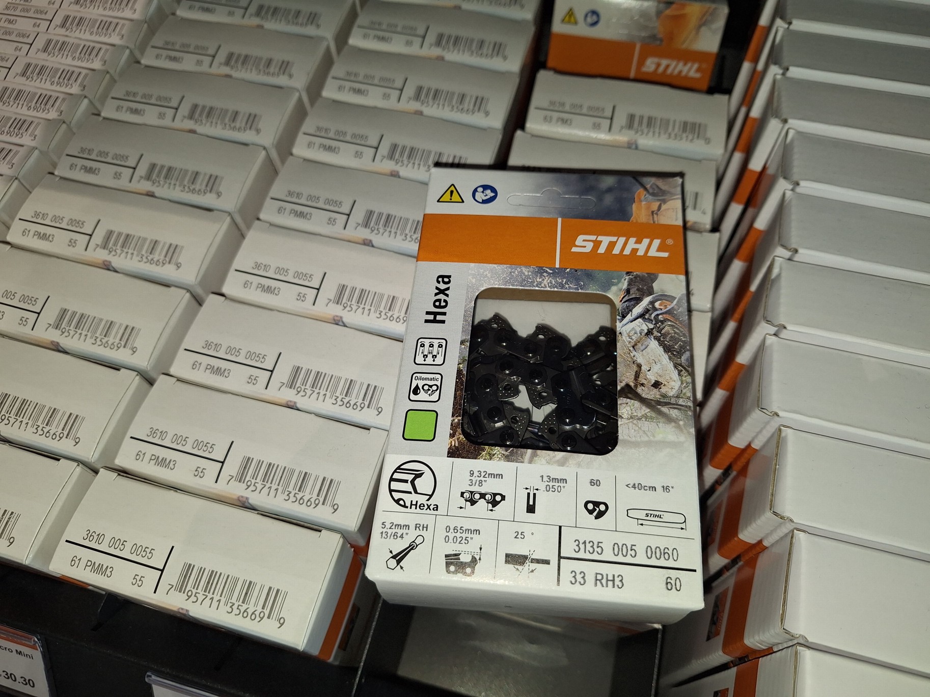 Inovace řetězů Stihl